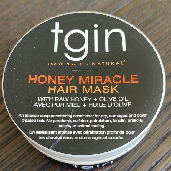 TGIN Honey Miracle Hair Mask Deep Conditioner 12 oz ~NEW~ - Picture 2 of 4
